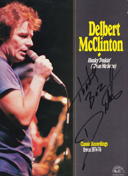 Deadwood Jam 4 Delbert McClinton autograph