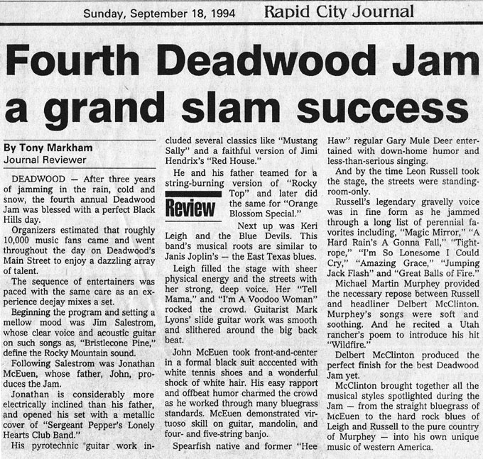 Deadwood Jam 4 review
