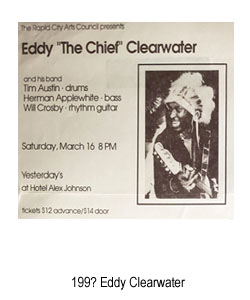 Eddie Clearwater in Rapid City