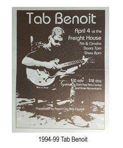 Tab Benoit in Rapid City