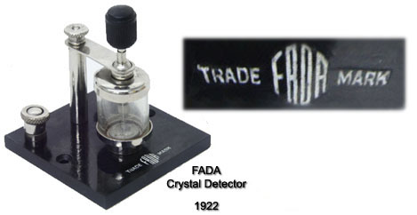 Fada crystal radio