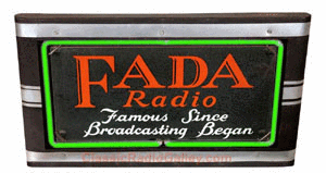 FADA Radio Neon Sign GIF