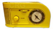 Continental radio model 1600, yellow