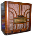 Philco Radio model 40-110, wood table radio