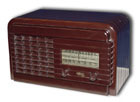 Sonora Radio model B22, brown bakelite, 1939
