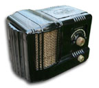 Sparton Radio model 5008 Polo, black bakelite, 1938
