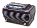 Stromberg Carlson Radio model 1500H, brown bakelite, 1946