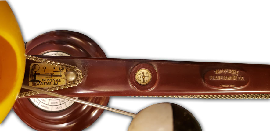 Trippensee Planetarium Orrery closeup