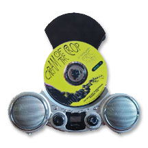 Mini CD player, AM-FM Radio