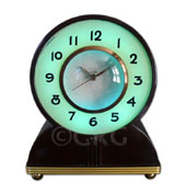 Lackner Neonglo Iris clock