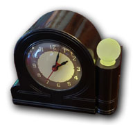 Lackner Neonglo Kay 441 bakelite clock