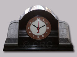 Lackner Neonglo Swans clock