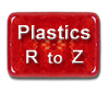 Plastic, catalin, bakelite and plaskon antique radios, R thru Z button