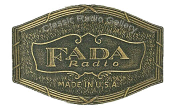 FADA radio badge escutcheon