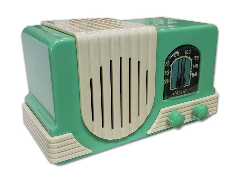 Addison Radio 52 green side shot
