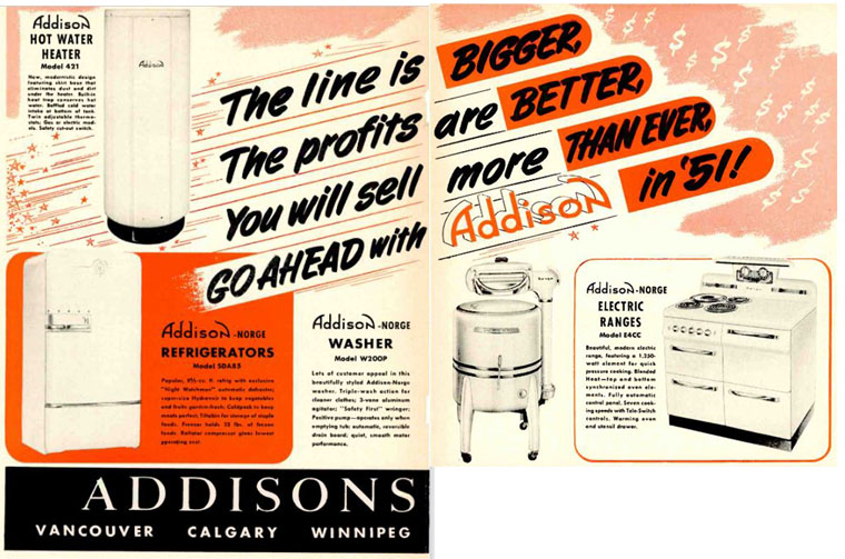 Addison Industries appliance ad