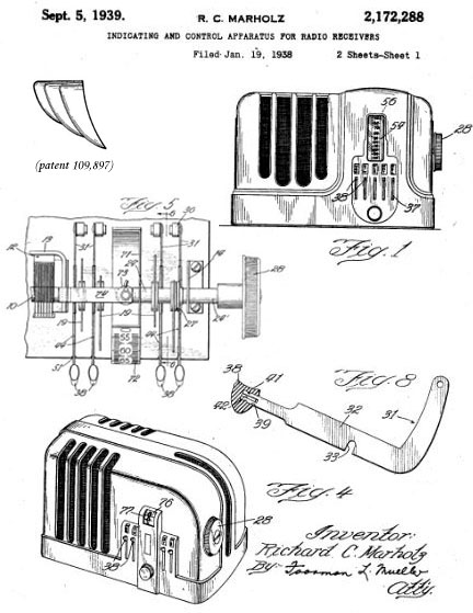 Belmont Pushbutton Marholz patent diagram
