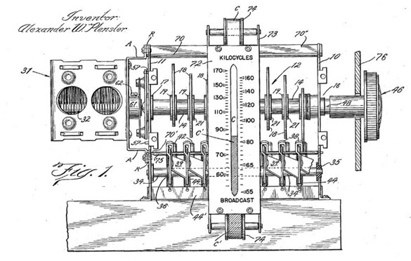 Belmont Pushbutton Plensler patent diagram