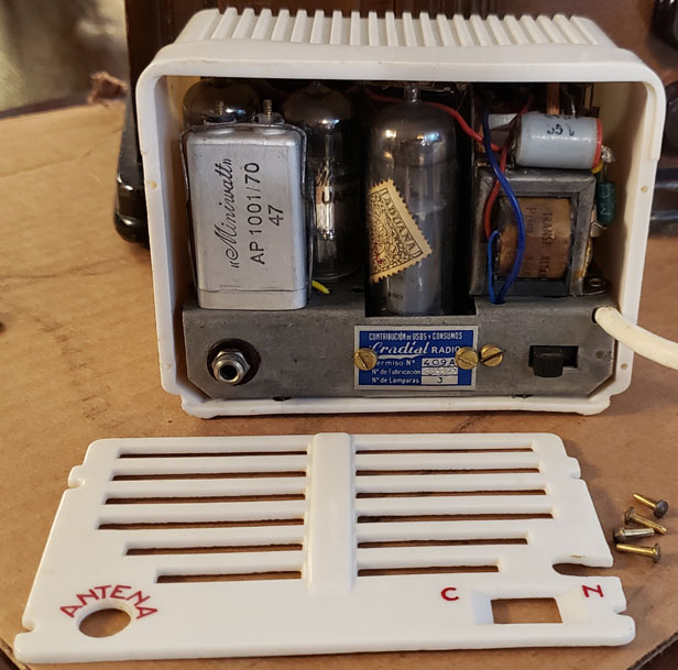 Cradial Pulgarcito Super II radio