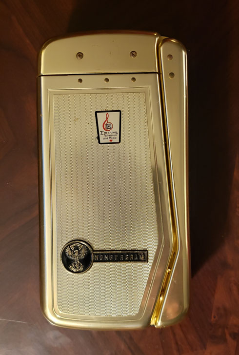 Emerson Wondergram portable phonograph U.K.