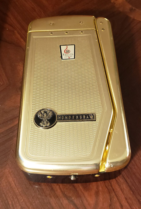 Emerson Wondergram portable phonograph U.K.