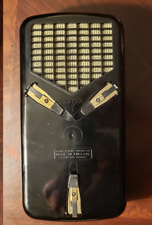 Emerson Wondergram portable phonograph U.K.