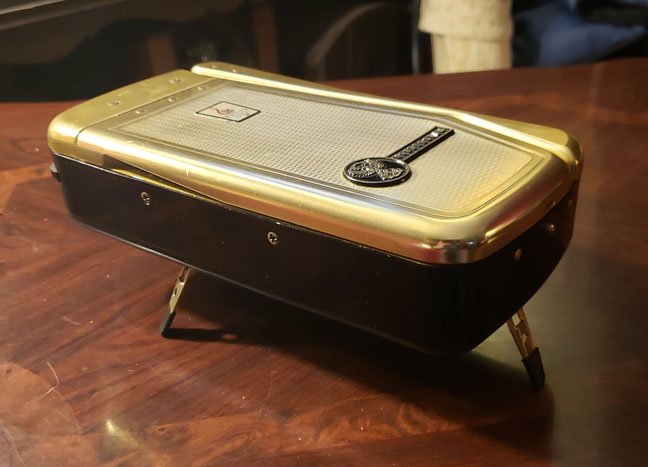 Emerson Wondergram portable phonograph U.K.