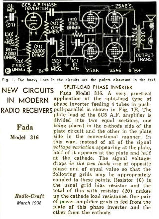 Fada 316 new circuit article