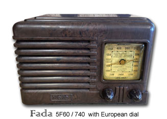Fada 740 with Euro dial
