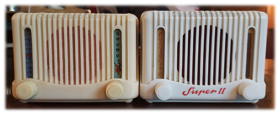 Cradial Pulgarcito Super II and Gnomo side by side