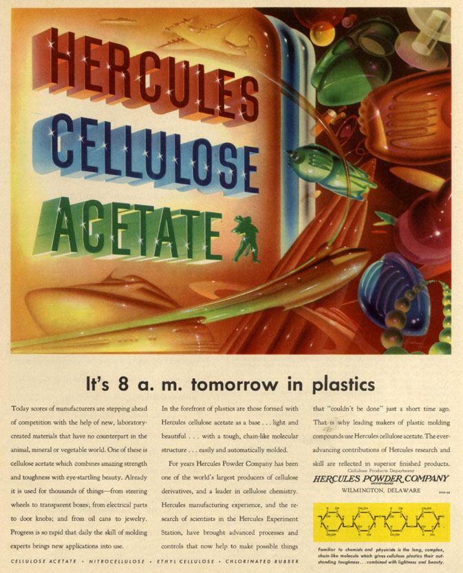 Hercules Plastics cellulose acetate ad