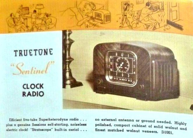 Truetone D1001 1941 advertisement