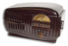 Airline Radio model 84BR-1507, pushbuttons, 1946