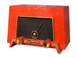Capehart Radio model T-522, red plastic, 1953