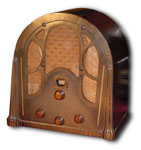 Clarion model 470 cathedral radio