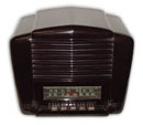 Crosley Radio model 628B, bakelite, pushbuttons, 1939