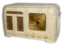 Fada Radio model 790 with white plaskon cabinet, 1949