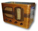 General Electric model 52 wood table radio