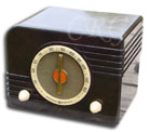 General Electric Radio model F40 deco design, bakelite, 1938