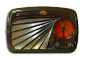 Mullard Radio model 600 Meteor, bakelite, red dial, Australian