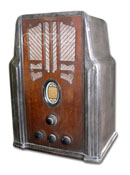 Philco Radio model 620, tombstone wood radio