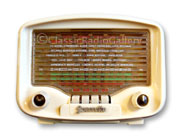 Sonora Radio model Sonorette 4, white plaskon, French