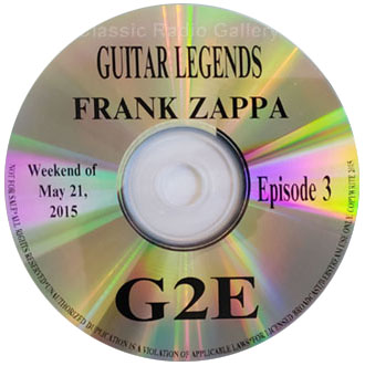Guitar Legends radio show CD
