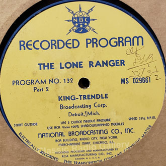 Old Time Radio Transcription Disc Collection