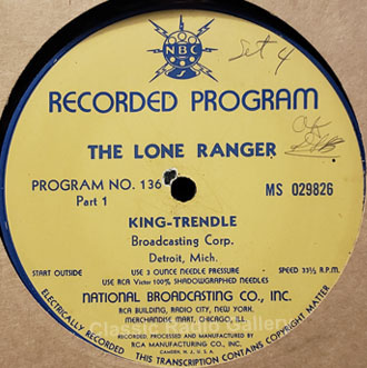 Old Time Radio Transcription Disc Collection