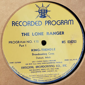 Old Time Radio Transcription Disc Collection