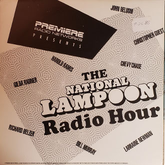 National Lampoon Radio Hour radio transcription disc cover